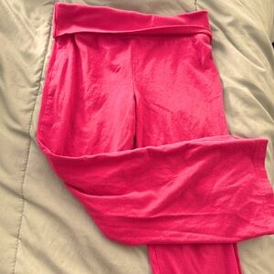 Vibrant Pink Yoga Pants